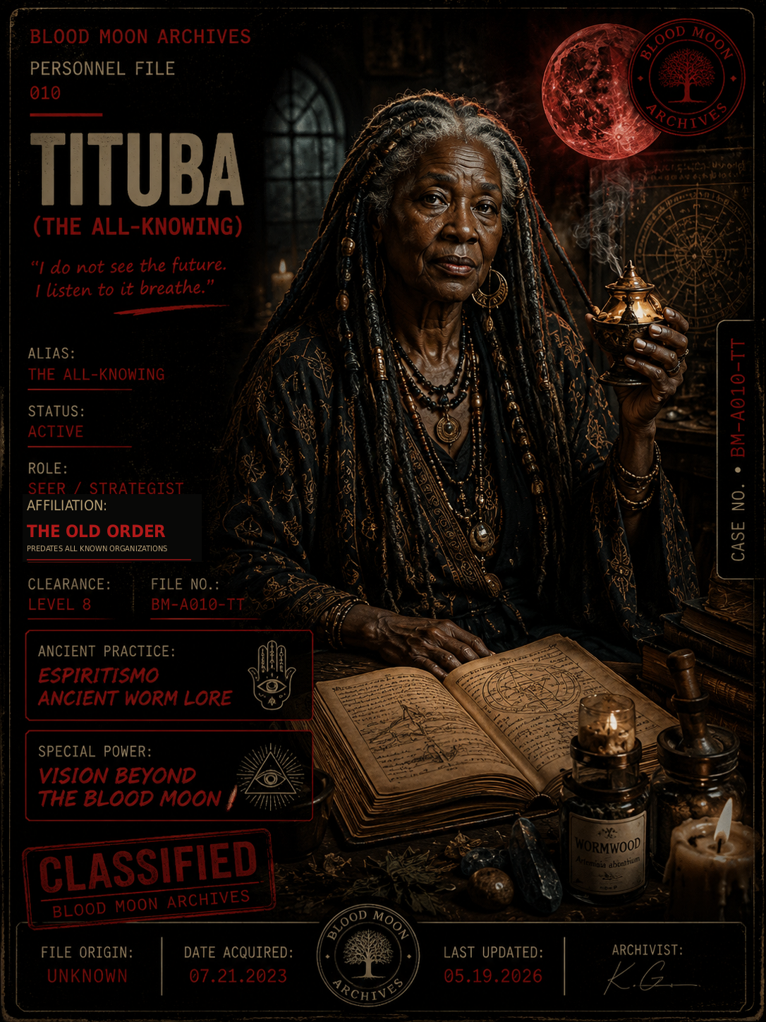 Tituba, the Blood Moon Mother